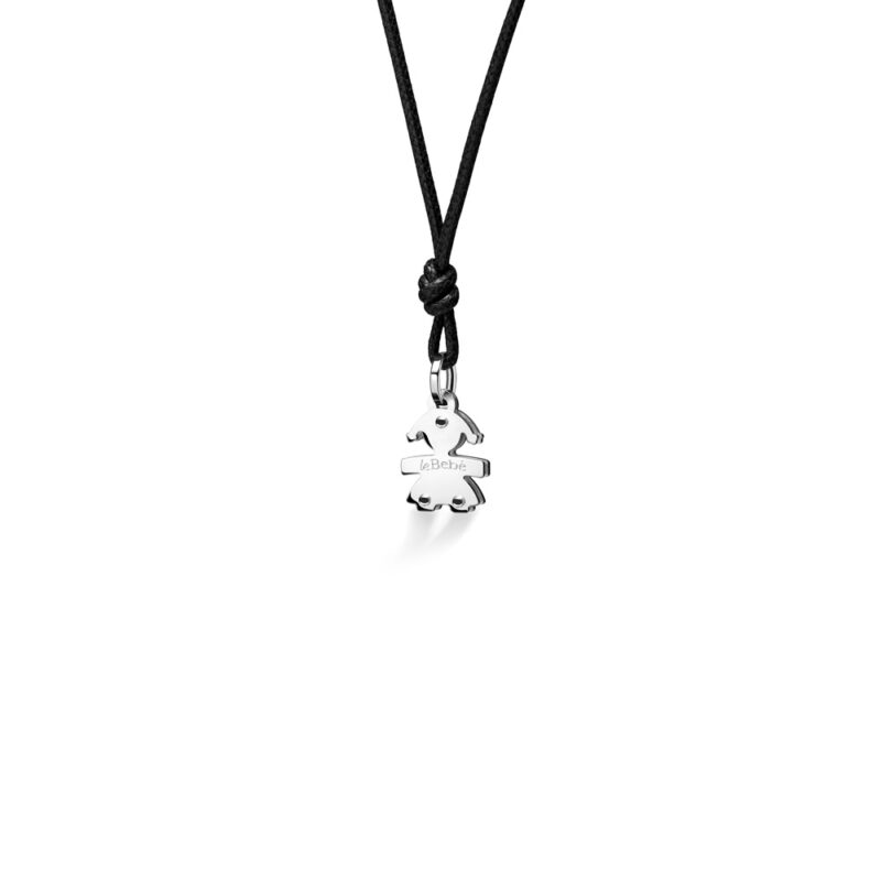 Ciondolo  I Mini Bimba Oro bianco