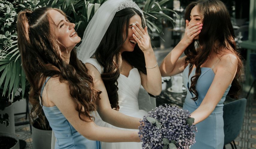 Damigelle con la sposa