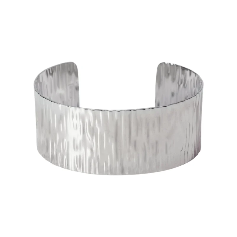 Bracciale bangle in acciaio